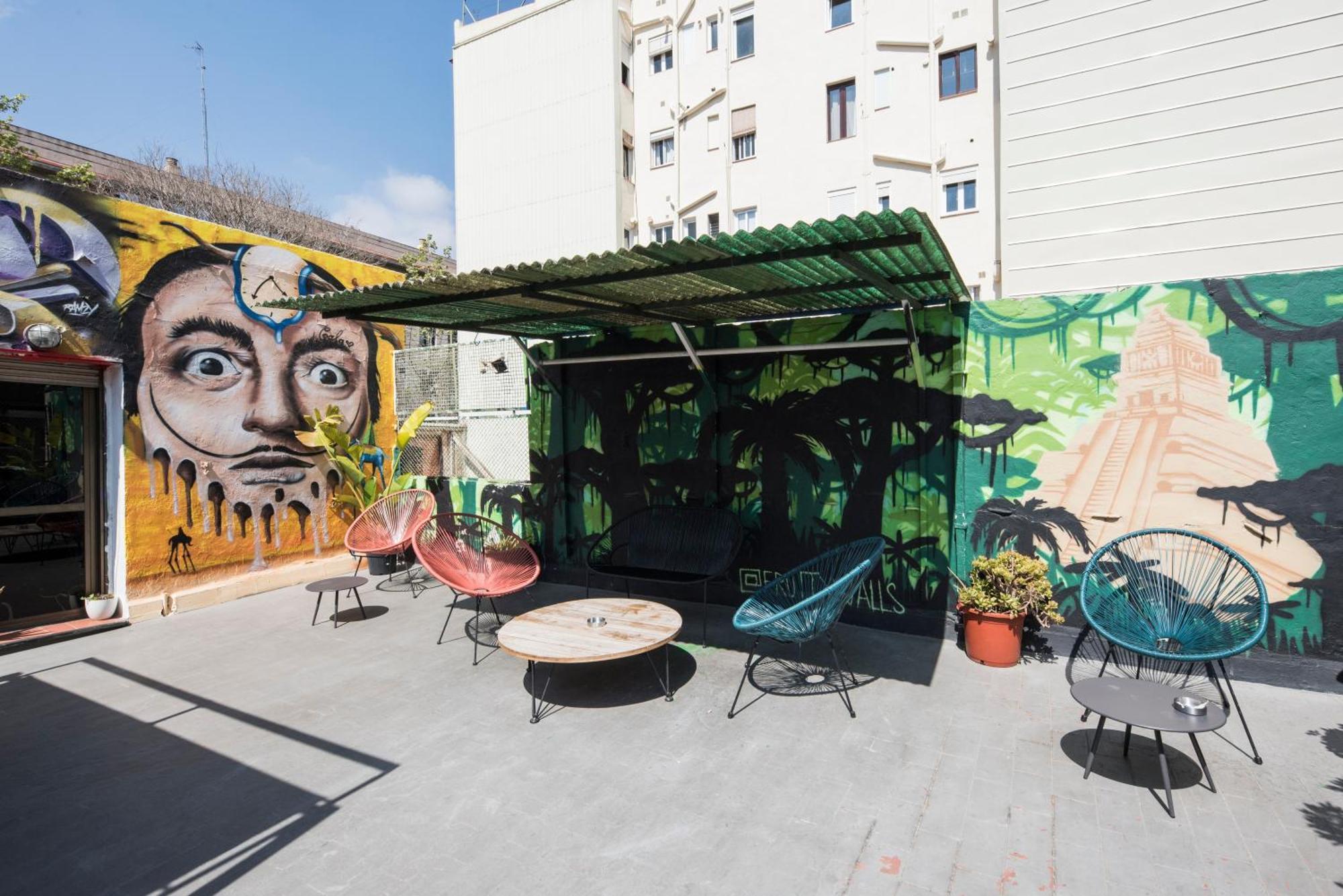 No Limit Hostel Graffiti Βαρκελώνη Εξωτερικό φωτογραφία